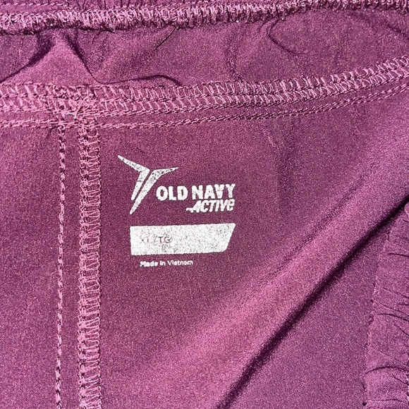 Old Navy women’s plum colored joggers Size XL - Picture 7 of 11